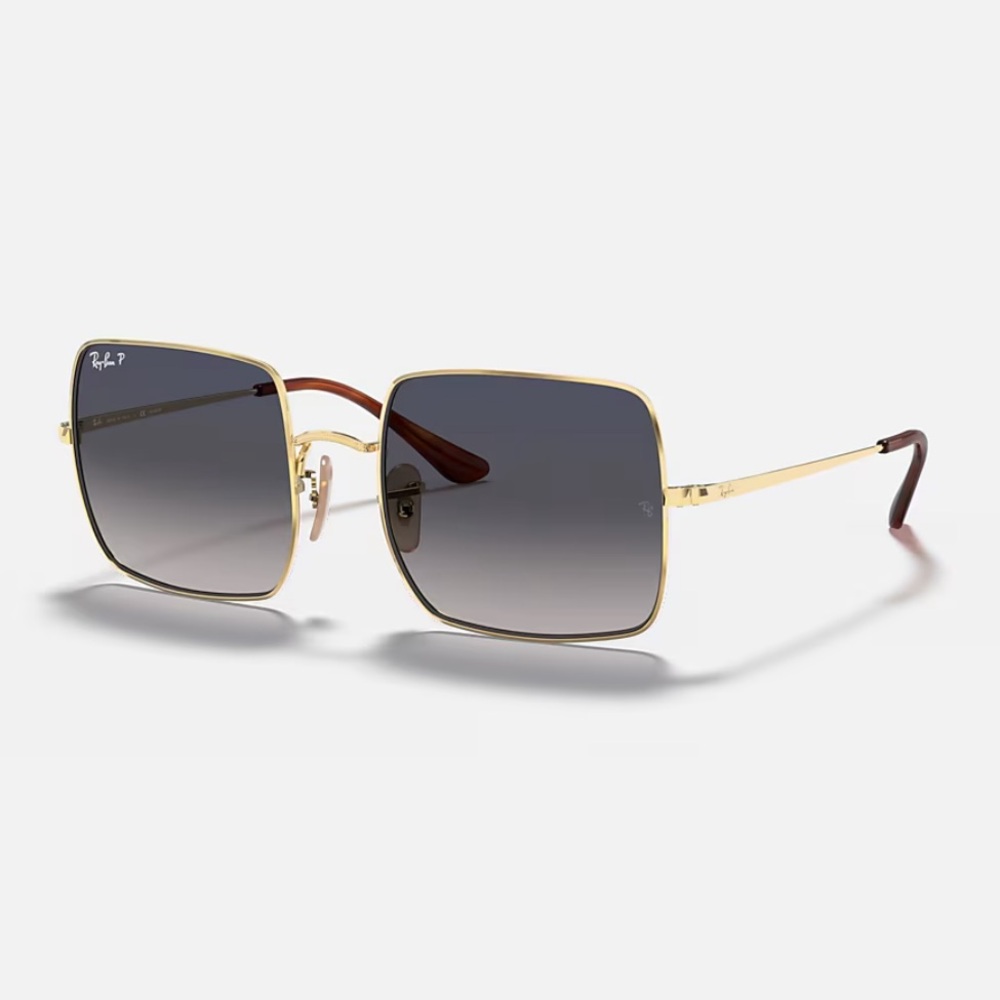 Ray-Ban Gold and Gray Women's Sunglasses